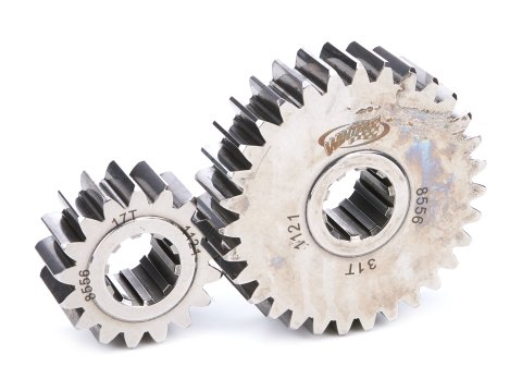 Quick Change Gear Set - 8500 Series - Set 56 - 10 Spline - 4.12 Ratios 7.51 / 2.26 - 4.86 Ratios 8.86 / 2.67 - Steel - Polished - Each