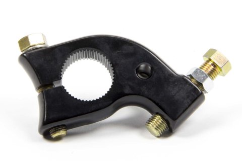 Torsion Arm Stop - 1.75-48 in Spline - Hardware Included - Forged Aluminum - Black Anodized - Sprint Car - Each