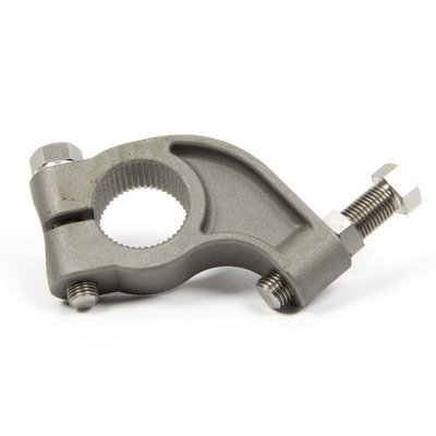 Torsion Arm Stop - 1.75-48 in Spline - Hardware Included - Billet Titanium - Natural - Sprint Car - Each
