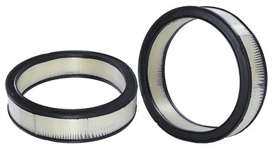 Air Filter Element - Round - 13.875 in Diameter - 3.04 in Tall - Wire Mesh Included - Paper - White - Various GM Applications - Each