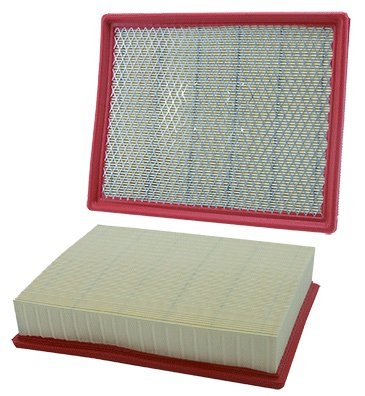 Air Filter Element - Panel - 12.25 in L x 9.72 in W x 2.365 in H - Paper - White - GM Fullsize Truck / Fullsize SUV 1999-2020 - Each