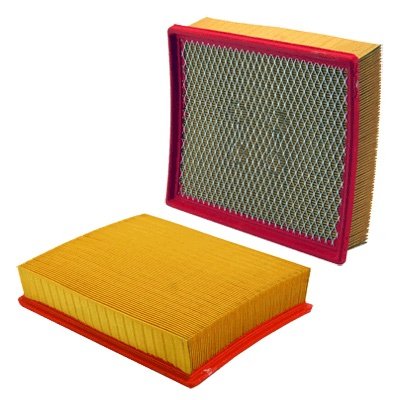 Air Filter Element - Panel - 12.2 in L x 9.7 in W x 2.4 in H - Paper - White - GM Fullsize Truck / Fullsize SUV 1999-2020 - Each