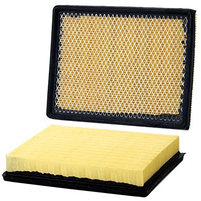 Air Filter Element - Panel - 9.41 in L x 7.14 in W x 1.6 in H - Paper - White - Chevy Corvette 2005-07 - Each
