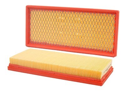 Air Filter Element - Panel - 12.864 in L x 5.856 in W x 1.713 in H - Paper - White - Ford Fullsize Truck 1987-98 - Each