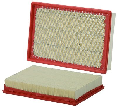 Air Filter Element - Panel - 11.398 in L x 7.598 in W x 1.978 in H - Paper - White - Ford Fullsize Car 2003-11 - Each