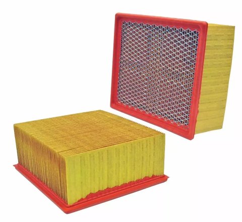 Air Filter Element - Panel - 10.929 x 9.909 in - 4.384 in Tall - Paper - Dodge Cummins - Ram Fullsize Truck 2007-22 - Each