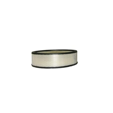 Air Filter Element - Round - 14 in Diameter - 4 in Tall - Wire Mesh Included - Paper - White - Each