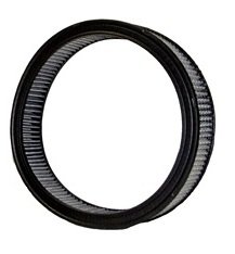 Air Filter Element - Round - 16 in Diameter - 3 in Tall - Wire Mesh Included - Paper - White - Asphalt - Each