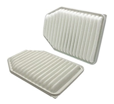 Air Filter Element - Panel - 11.653 in L x 8.267 in W x 1.653 in H - Paper - White - Jeep Wrangler JK 2007-18 - Each