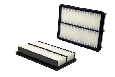 Air Filter Element - Panel - 10.65 in L x 7.087 in W x 1.713 in H - Paper - White - Various Mazda Applications 2012-18 - Each