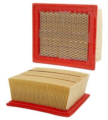 Air Filter Element - Panel - 10.75 in L x 10 in W x 4 in H - Paper - White - Dodge Fullsize Truck 2003-09 - Each