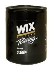 Oil Filter - Canister - Screw-On - 5.21 in Tall - 1-1/8-16 in Thread - Steel - Black Paint - Various Applications - Each