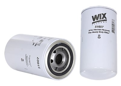 Oil Filter - Screw-On - 6.945 in Tall - 1-16 in Thread - Steel - White Paint - Various Applications - Each
