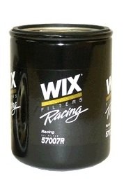 Oil Filter - Canister - Screw-On - 5.9 in Tall - 1-1/2-16 in Thread - Steel - Black Paint - Various Applications - Each