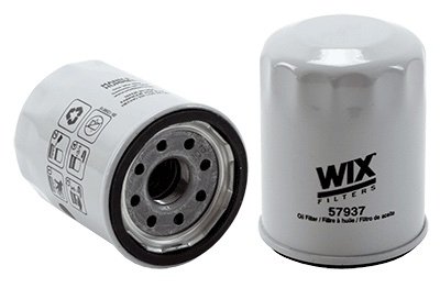 Oil Filter - Canister - Screw-On - 3.4 in Tall - 20 mm x 1.00 Thread - 32 Micron - Steel - Black Paint - Various Artic Cat Applications - Each