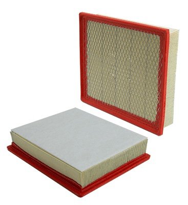 Air Filter Element - Panel - 11.77 in L x 10.197 in W x 2.56 in H - Paper - White - Toyota Fullsize SUV / Truck 2014-22 / Toyota Midsize Truck 2016-23 - Each