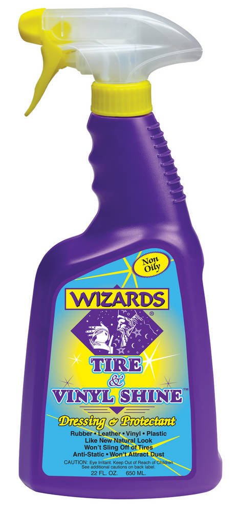 Tire Shine - Tire and Vinyl Shine - 22 oz Spray Bottle - Each