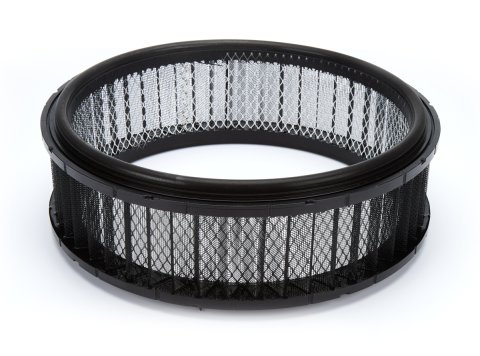 Air Filter Element - Qualifying Classic Profile - Round - 14 in Diameter - 4 in Tall - Wire Mesh Included - Mesh Only - Each