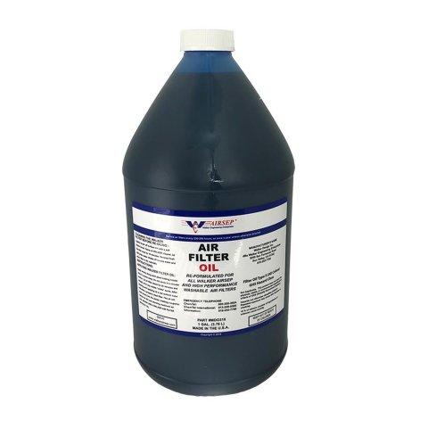 Air Filter Oil - Blue - 1 gal Bottle - Each