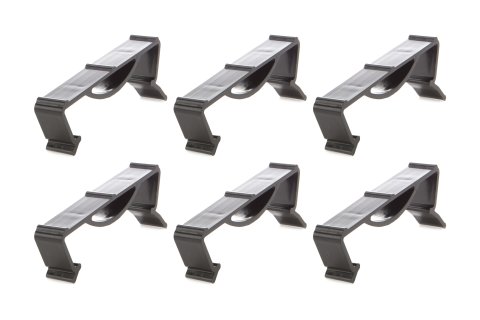 Air Filter Spring Clips - Plastic - Black - 4 in Spring Box - Set of 6