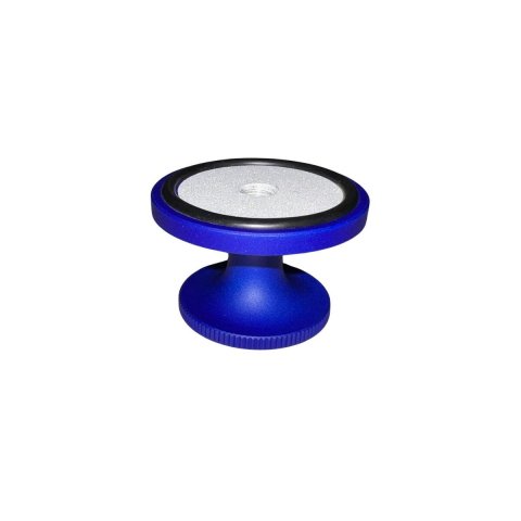 Air Cleaner Nut - Thumb Screw - 5/16-18 in Thread - O-Ring - Aluminum - Blue Anodized - Each