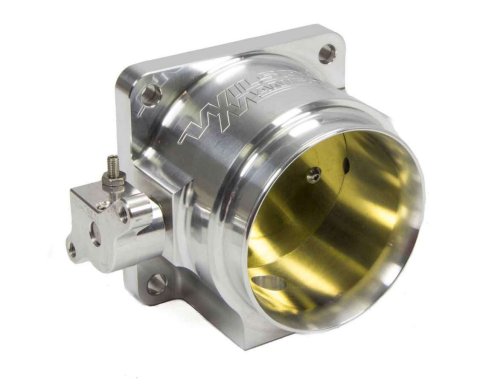 Throttle Body - 965 CFM - Ford Style Flange - 80 mm Single Blade - Aluminum - Natural - Universal - Each