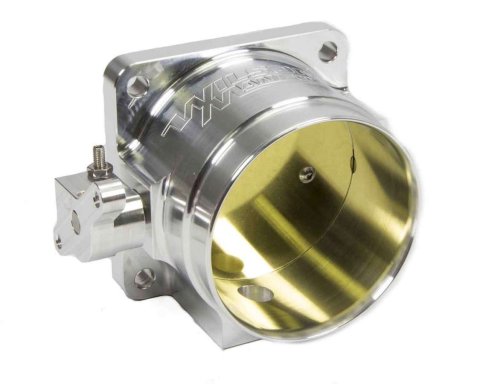 Throttle Body - 1170 CFM - Ford Style Flange - 90 mm Single Blade - Aluminum - Natural - Universal - Each
