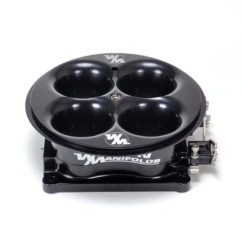 Throttle Body - 1745 CFM - Dominator Flange - 4-Barrel - Aluminum - Black Anodized - Universal - Kit