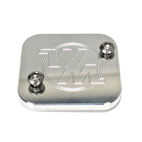 IAC Blockoff - Aluminum - Clear Anodized - Ford - Each
