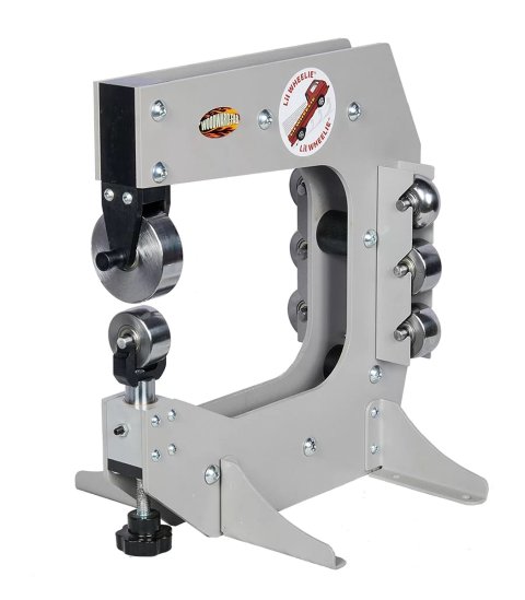 English Wheel - Lil Wheelie - Bench Mount - 10 in Throat - 3 in OD x 1 in Thick Wheel - Each