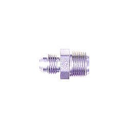 Fitting - Adapter - Straight - 6 AN Male to 11/16-18 in Inverted Flare Male - Steel - Zinc Oxide - Each