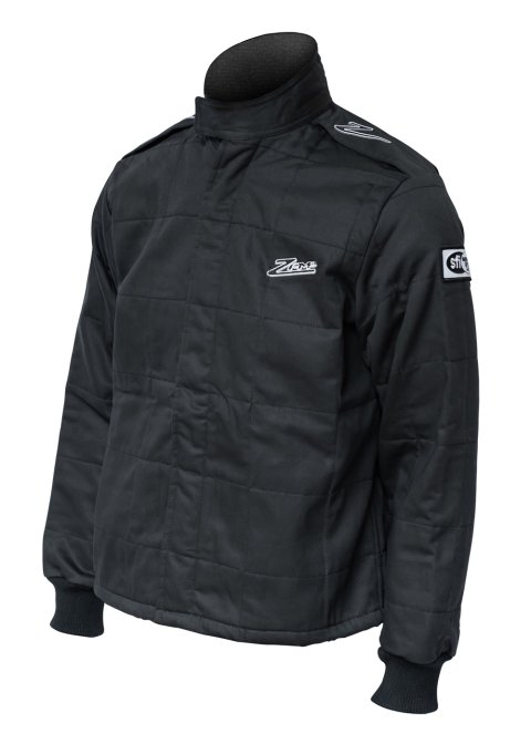 Driving Jacket - ZR-30 - SFI 3.2A/5 - Triple Layer - Fire Retardant Cotton - Black - 5X-Large - Each