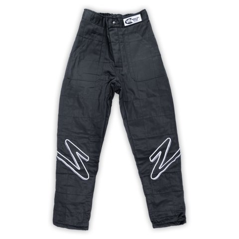 Driving Pants - ZR-30 - SFI 3.2A/5 - Triple Layer - Aramid / Fire Retardant Cotton - Black - 5X-Large - Each