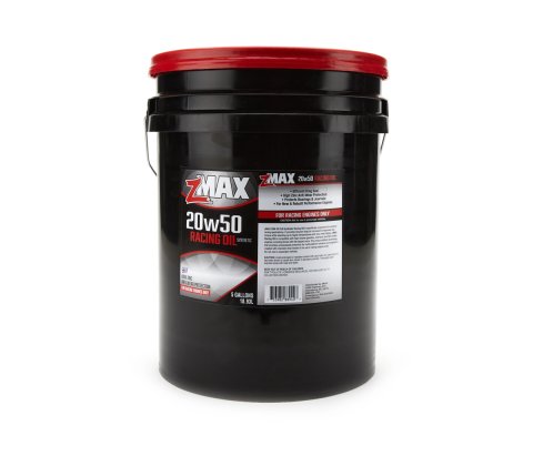 Motor Oil - Racing - High Zinc - 20W50 - Synthetic - 5 gal Bucket - Each
