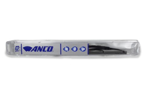 Wiper Blade - 97 Series - 18 in Long - Rubber / Steel - Black Powder Coat - Black - Universal - Each