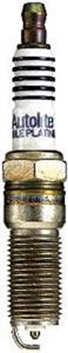 Spark Plug - Double Platinum - 14 mm Thread - 1 in Reach - Tapered Seat - Resistor - Each