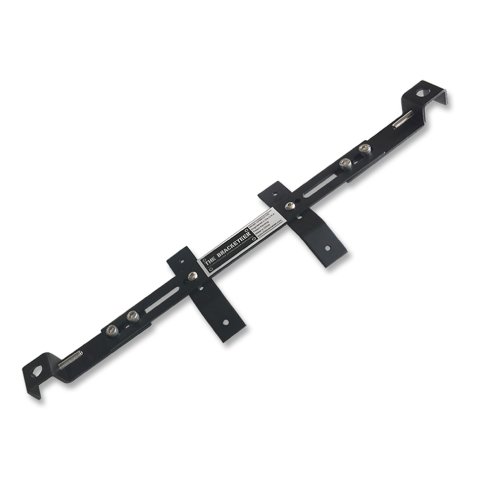 Fire Extinguisher Mount - Bolt-On - Seat Rail - Steel - Black Powder Coat - 2-1/2 lb Fire Extinguishers - Kit