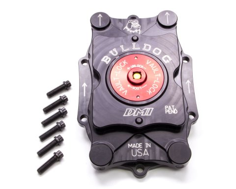 Gear Cover - Vault Lock - Aluminum - Black Anodized - DMI Quick Change - Kit