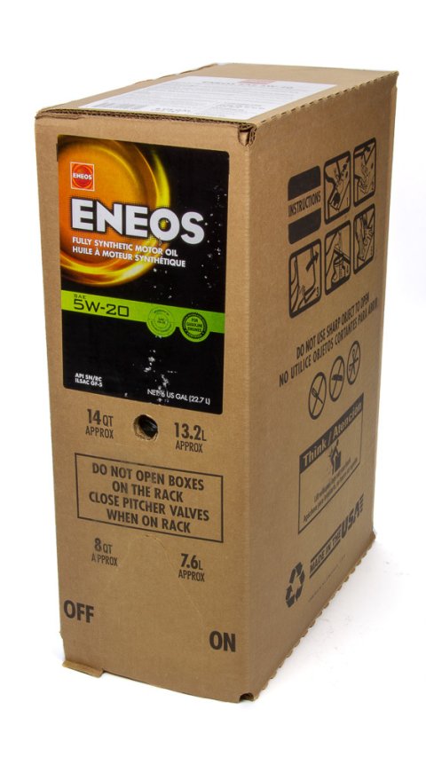 Motor Oil - 5W20 - Synthetic - 6 gal Box - Each