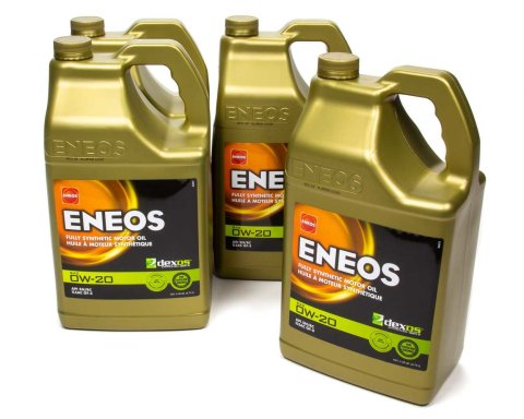 Motor Oil - 0W20 - Synthetic - 5 qt Jug - Set of 4