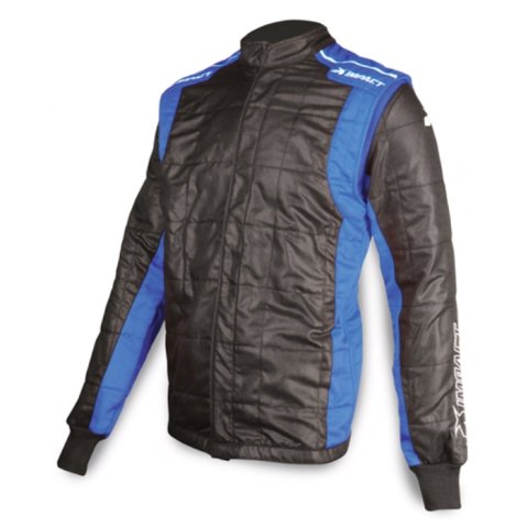 Driving Jacket - Racer2020 - SFI 3.2A/5 - Multiple Layer - Nomex - Black / Blue - Large - Each