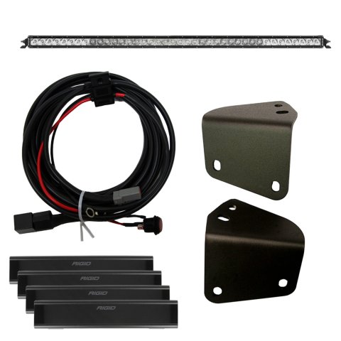 LED Light Bar - SR-Series - Single Row - Flood / Spot - 61 Watts - 40 in Long - Straight - White LED - Aluminum - Black Anodized - Ford Compact SUV 2021-22 - Each