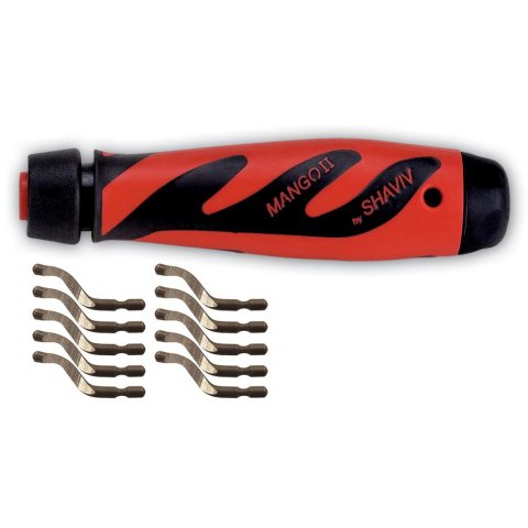 Deburring Tool - Extra Close Reach - B10 Blades Included - Kit