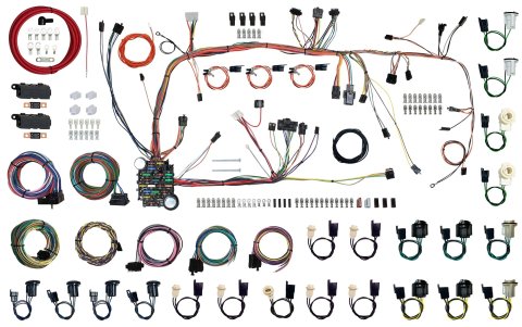 Car Wiring Harness - Classic Update - Complete - GM G-Body 1978-88 - Kit