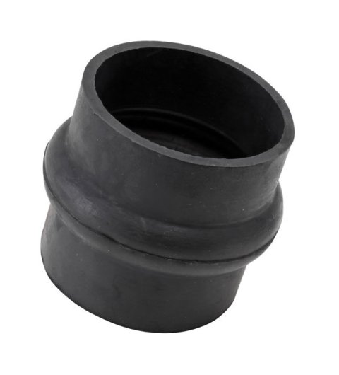 Air Intake Coupler - Straight - Hump Hose - 2-3/4 in ID - 3 in Long - Rubber - Black - Each