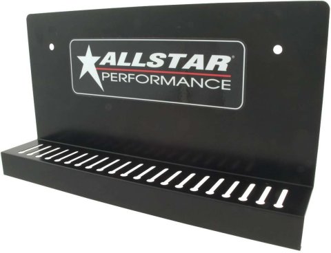 Display Rack - Allstar Logo - Steel - Black Paint - Brake Hardlines - Each