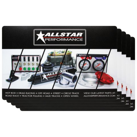 Counter Mat - 1/8 in Thick - Allstar Logo - Set of 5