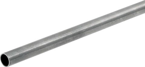 Steel Tubing - 1.25 in OD - 0.083 in Wall Thickness - 12 ft Long - Chromoly - Natural - Each