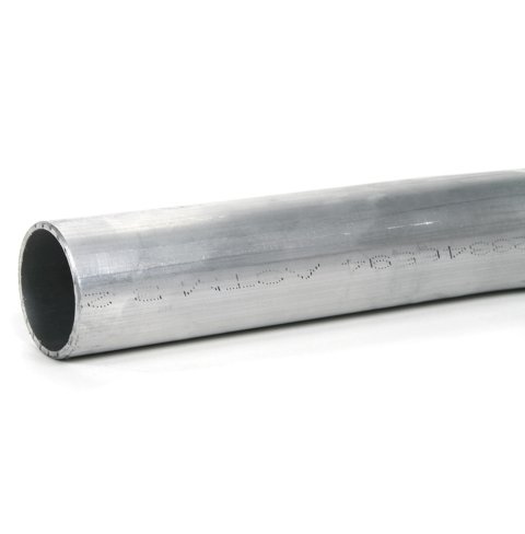 Steel Tubing - 1.5 in OD - 0.095 in Wall Thickness - 12 ft Long - Chromoly - Natural - Each