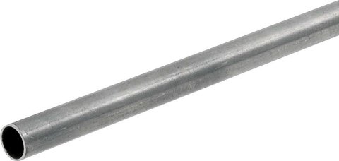 Steel Tubing - 1.75 in OD - 0.083 in Wall Thickness - 12 ft Long - Chromoly - Natural - Each